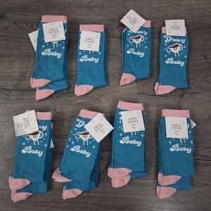 " Gravy Baby " Adult Crew Socks Bundle ( 13 Total ) NWT